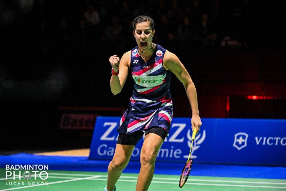 泰国羽毛球队强势丹麦羽毛球队，马琳惊艳世界